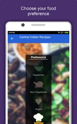 Central Indian Recipes android App screenshot 7