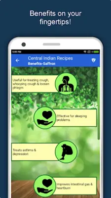 Central Indian Recipes android App screenshot 8